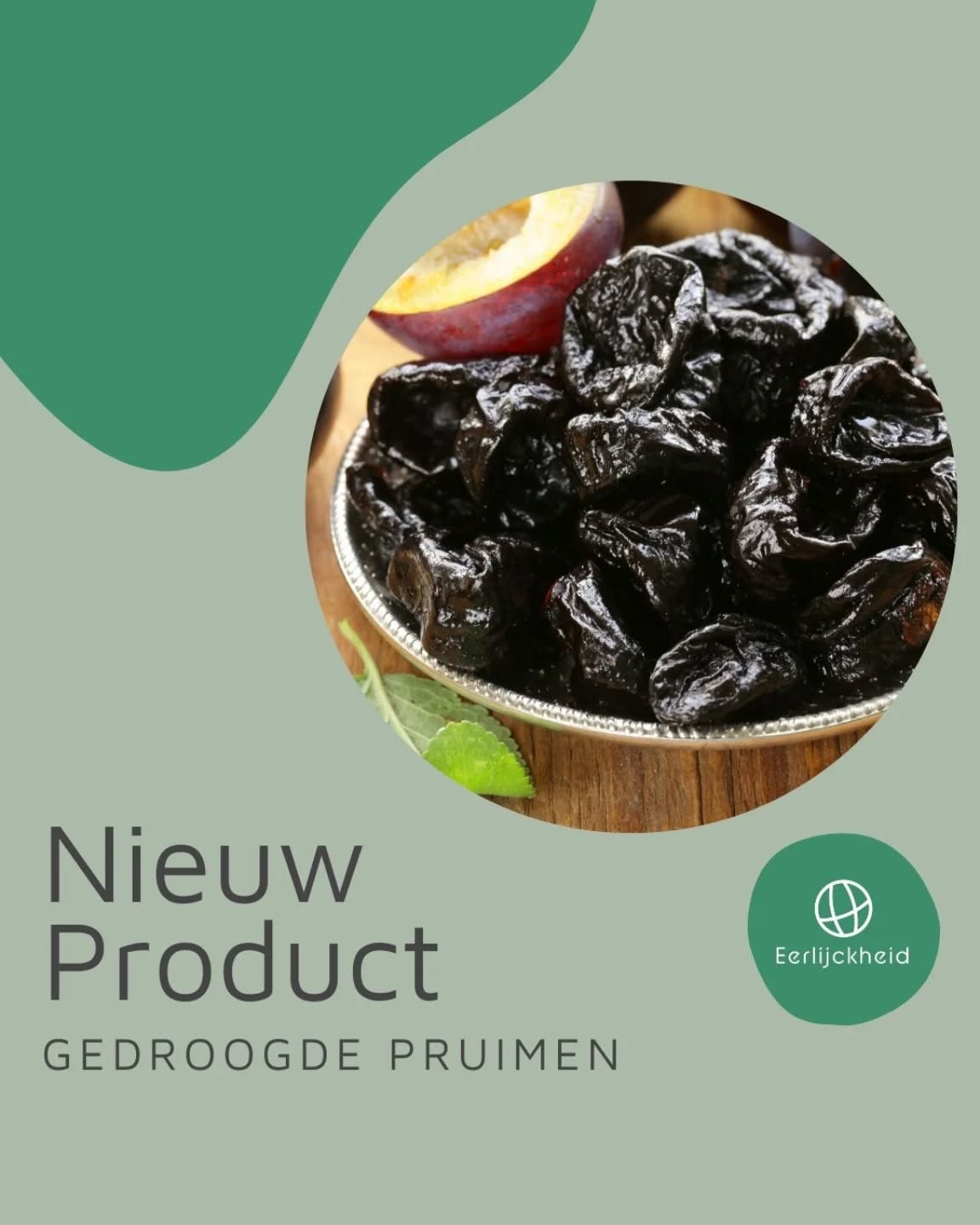 Nieuw! Gedroogde pruimen😋