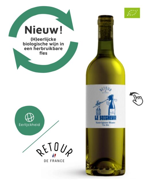 Nieuw in ons assortiment! Wijn van @retourdefrance.

"Ik ben lekker bezig als ik recycle en de fles in de glasbak gooi." 

Dat wordt vaak gedacht. Maar wist je dat eenmalig glas een van de minst duurzame verpakkingen is? Meer dan de helft van de CO2 voetafdruk van wijn wordt veroorzaakt door deze glazen fles, tres bizarre toch? Het kost namelijk onwijs veel energie om de fles te recyclen na die ene consumptie.

Retour de France wil dit veranderen! Hoe? Met eerlijke Franse wijn in een circulaire fles en krat met statiegeld. Je levert de fles gewoon weer in na consumptie en wij wassen de fles en vullen deze weer opnieuw. En opnieuw, en opnieuw, totdat de fles niet meer kan. De wijn wordt met liefde gemaakt door kleine boeren met aandacht voor de natuur, ver weg van de industrie. 

#zerowaste #biologsich #reusereducerecycle #Vino #statiegeld