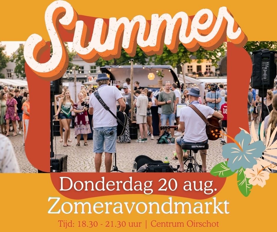 Wij zijn er donderdag bij! Zien we jou ook op de zomeravond markt?
