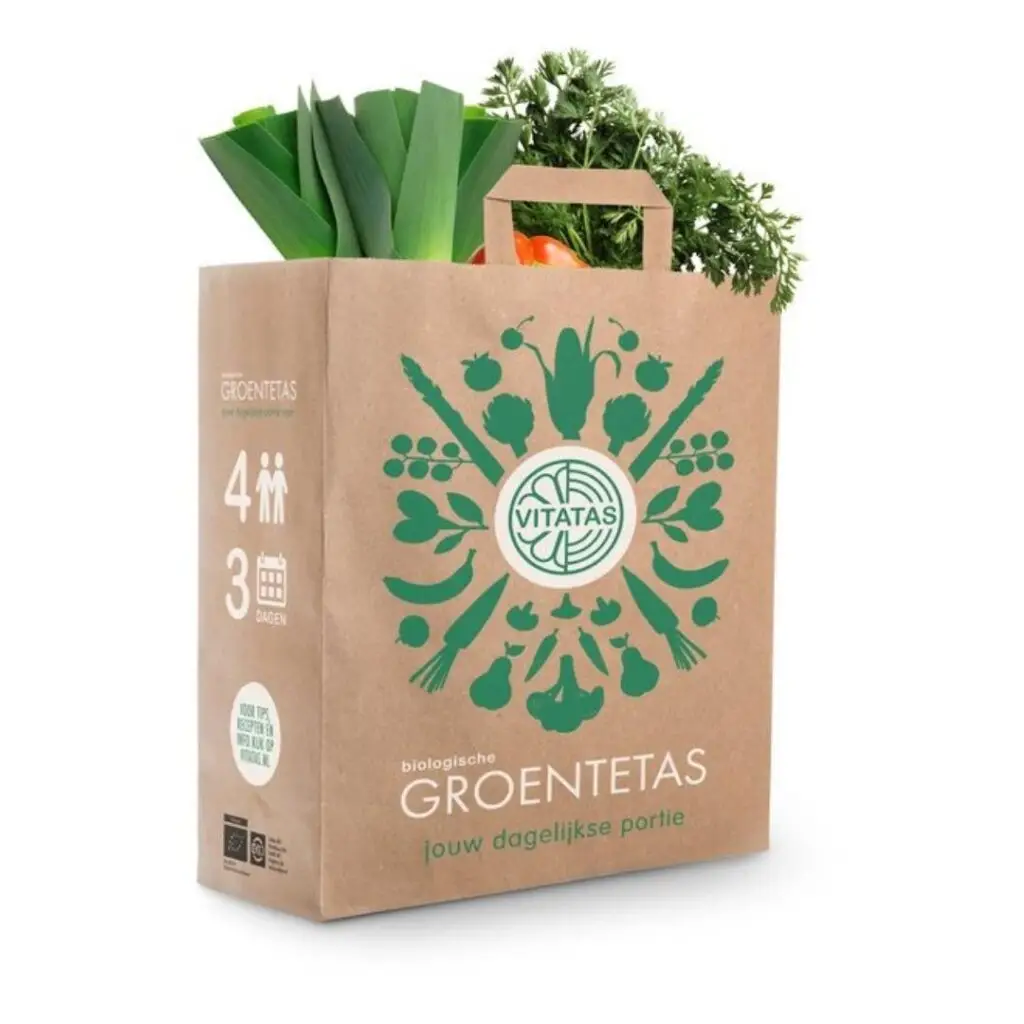 Groentetas voor 4 personen, 3 dagen