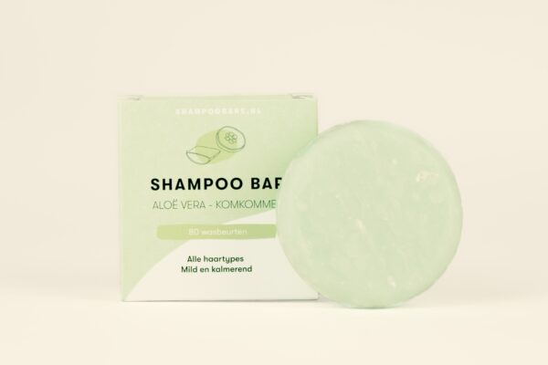 Shampoo Bar Aloe vera komkommer